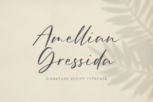 Amellian Gressida Font Review: A Modern Signature Typeface That Elevates Design