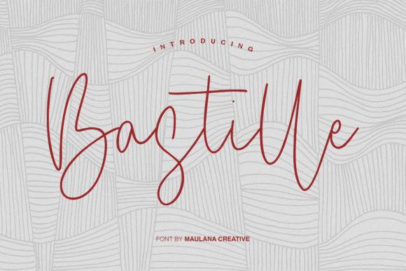 Bastille Font: A Script Amp Typeface That Elevates Campaign Design