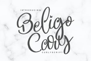 Beligo Cary: A Script Font That Elevates Craft Projects