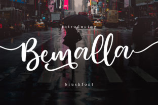 Bemalla Font: A Romantic Script for Digital Branding