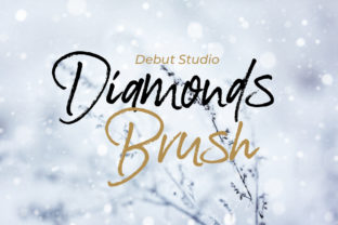 Diamonds Font: A Handwritten Typeface for Polished Web Design