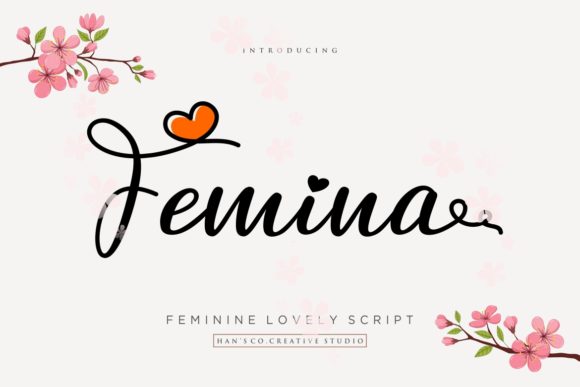 Elevate Your Brand with the Femina Script Font