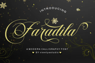 Faradila Font Adds a Romantic Touch to My Web Design Project