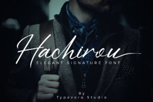 Hachirou: A Bold Script Font That Elevates Your Campaigns