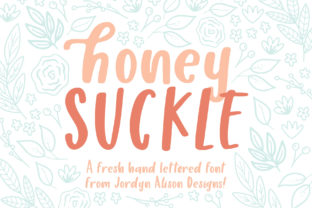 Honey Suckle Font Review: A Playful Script for Your Campaigns
