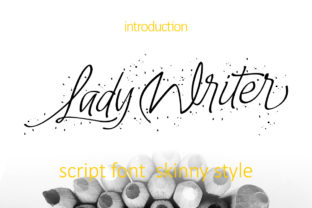 Lady Writer: A Script Font That Brings Personality to Branding