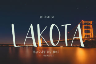 Lakota: A Script Font with a Warm and Confident Personality