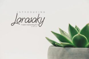 Larasaky: A Script Font That Elevates Editorial Design