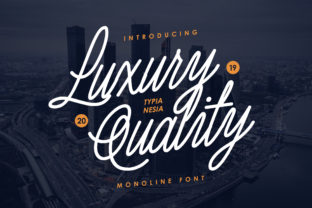Luxury Quality Font Review: A Classy Script for Creative Branding