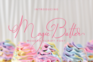 Magic Butter Font Review: A Cute and Elegant Script for Creative Branding