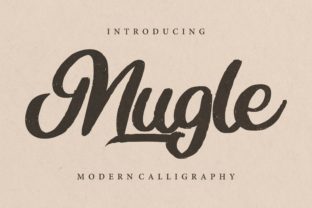Make Your Message Shine with Mugle, a Premium Script Font