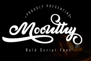Moonthy: A Beautiful Script Typeface for Creative Branding