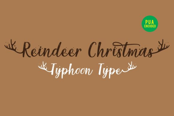 Reindeer Christmas: A Script Font for Polished Digital Branding