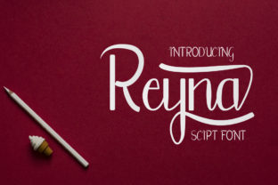 Reyna Font: A Handwritten Typeface for Modern Editorial Design