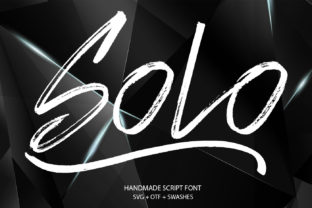 Solo: A Script Font with Quiet Confidence