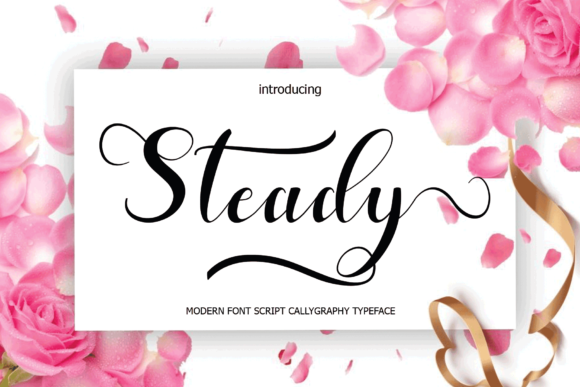 Steady Font: Elevate Your Brand’s Professional Look