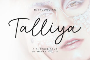 Talliya Font: A Romantic Script for Polished Branding