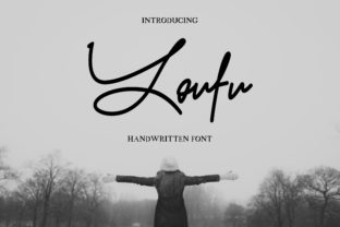 Youfu: A Modern Script Font with Handwritten Flair